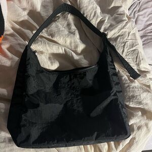 Baggu Nylon Shoulder Bag -Black